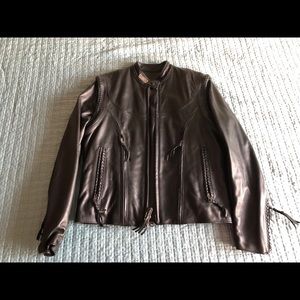 Harley Davidson WILLIE G Convertible Leather Coat